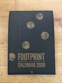 front cover of the footprint 2026 calendar by Leia Grey